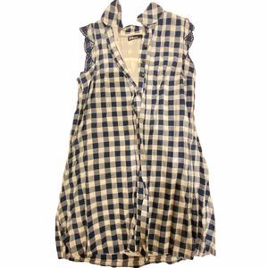 Gingham Coverup